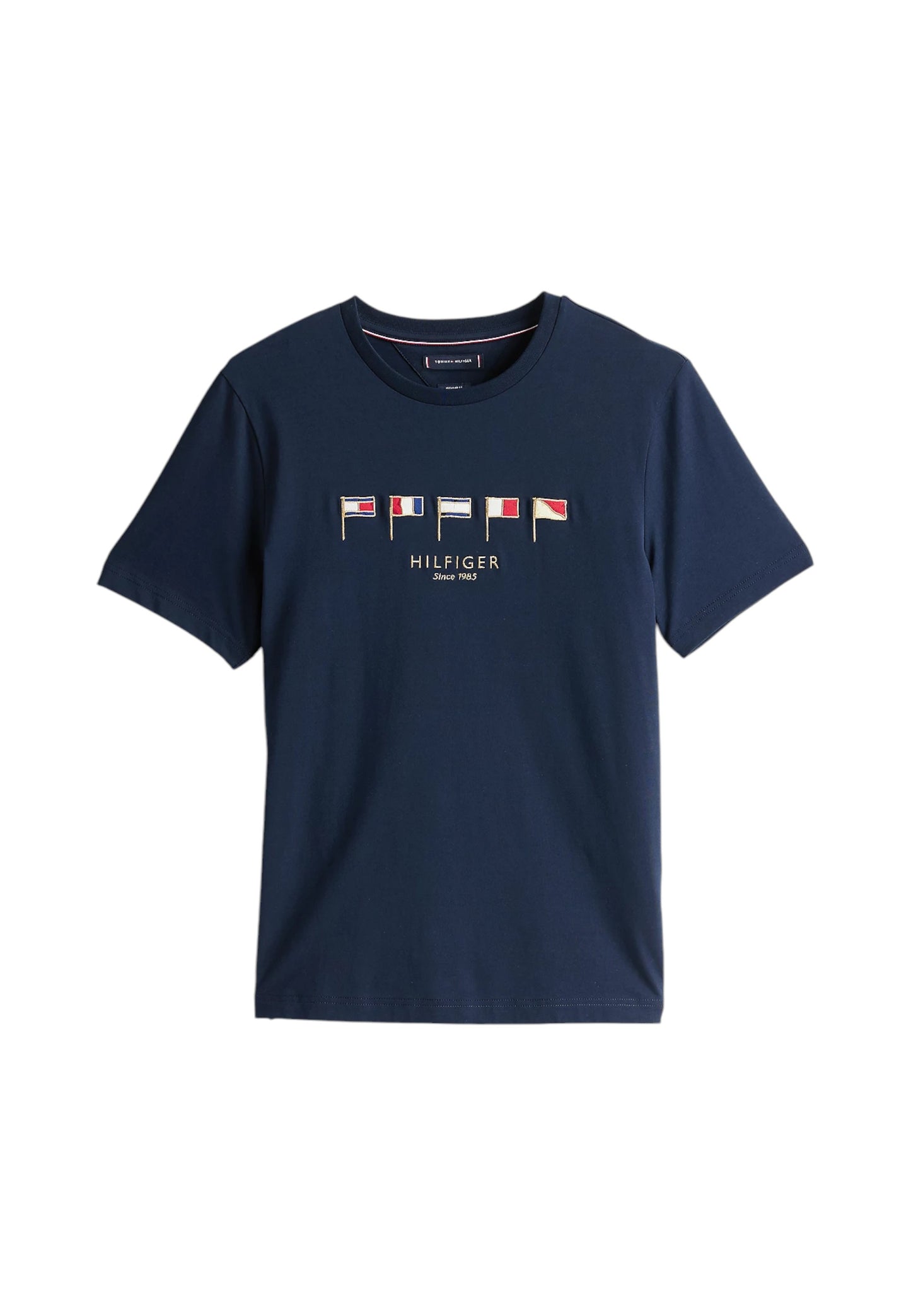 T-Shirt Manica Corta Uomo Tommy Hilfiger  Hilfiger Multi Flags