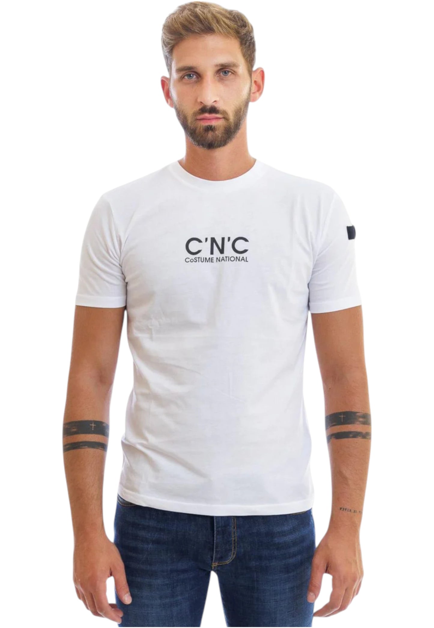 T-Shirt Manica Corta Uomo C'N'C Costume National   NMS37009TS9700