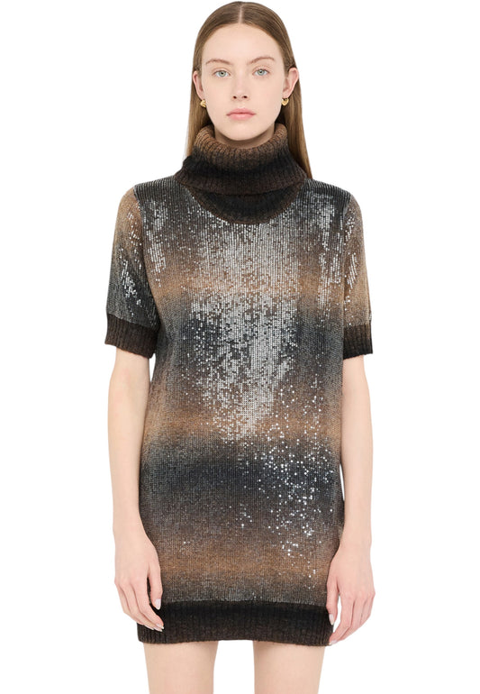 Vestito Corto Donna Liu Jo In Maglia  MF5247MA14R