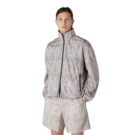 Giacca Leggera Uomo Emporio Armani Con Cappuccio Estraibile 3R1BR71NTDZ