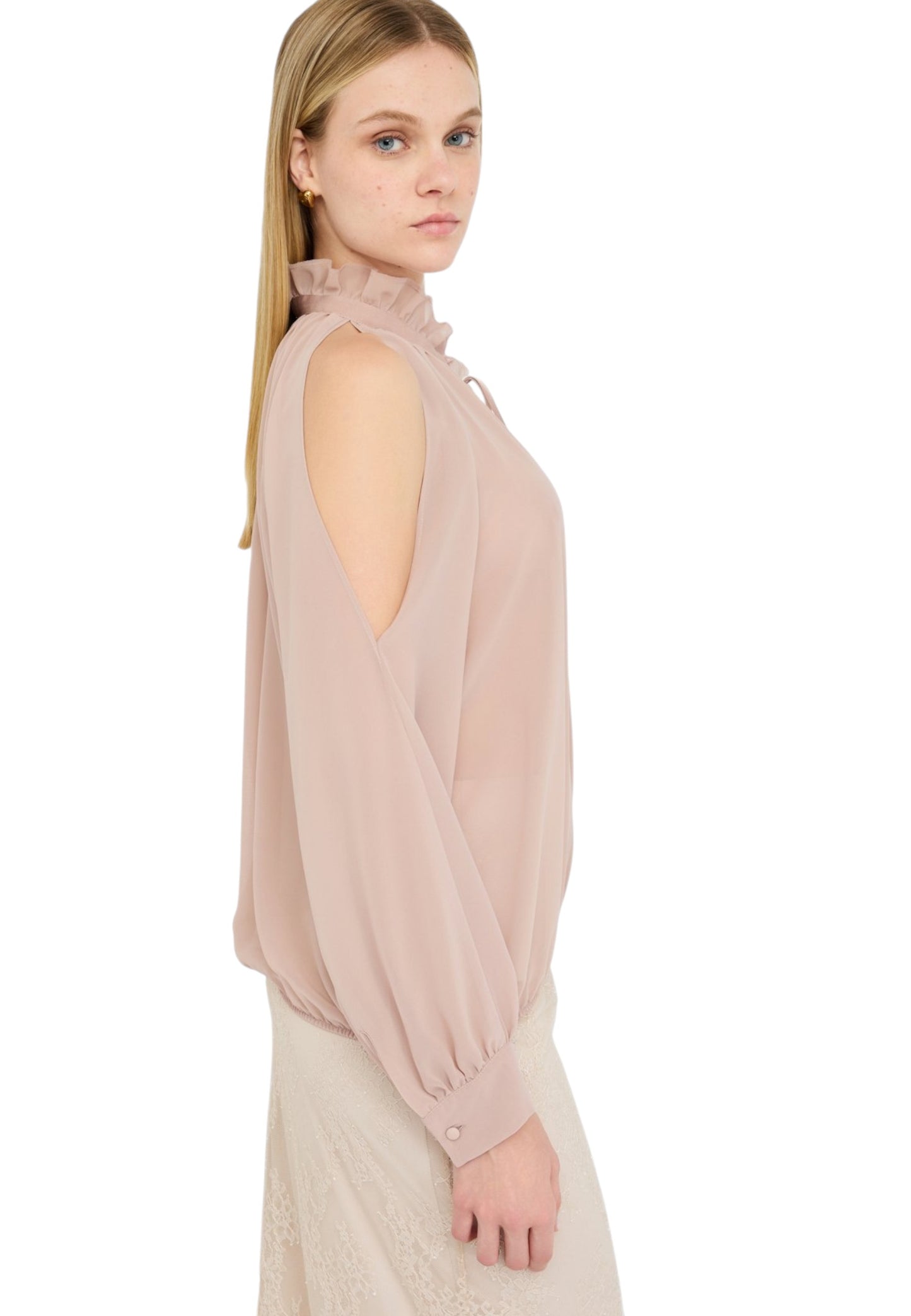 Blusa Manica lunga Donna Liu Jo Con Cut-Out CF5396TS869