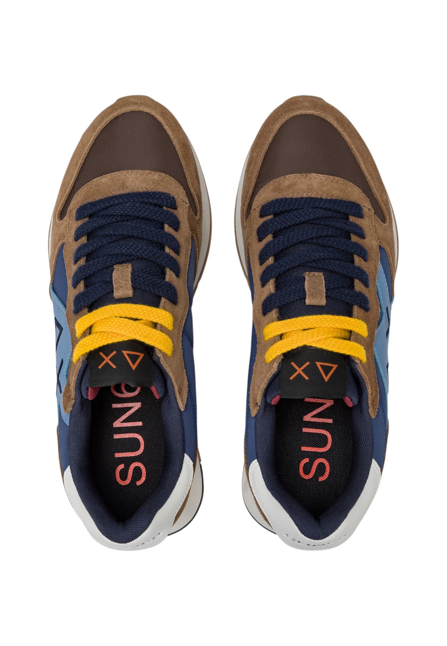 Sneakers Basse Uomo Sun68 Jaki Bicolor Z45114