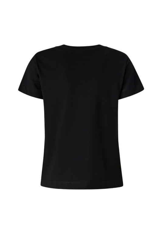 T-Shirt Manica Corta Donna Pinko Stampa Logo Basico 100373A2RE