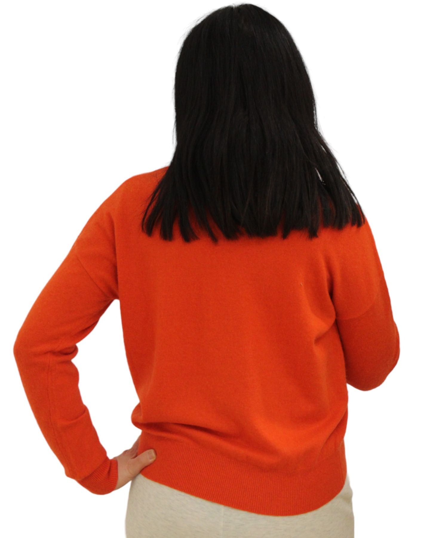 Maglione Collo Alto Donna White Wise ESS156