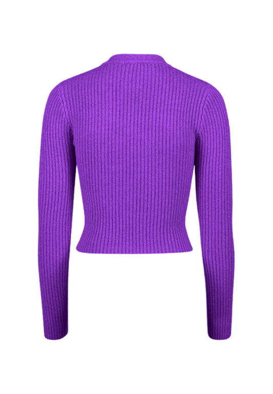 Maglione A Girocollo Donna Denny Rose A Costine 321ND53005