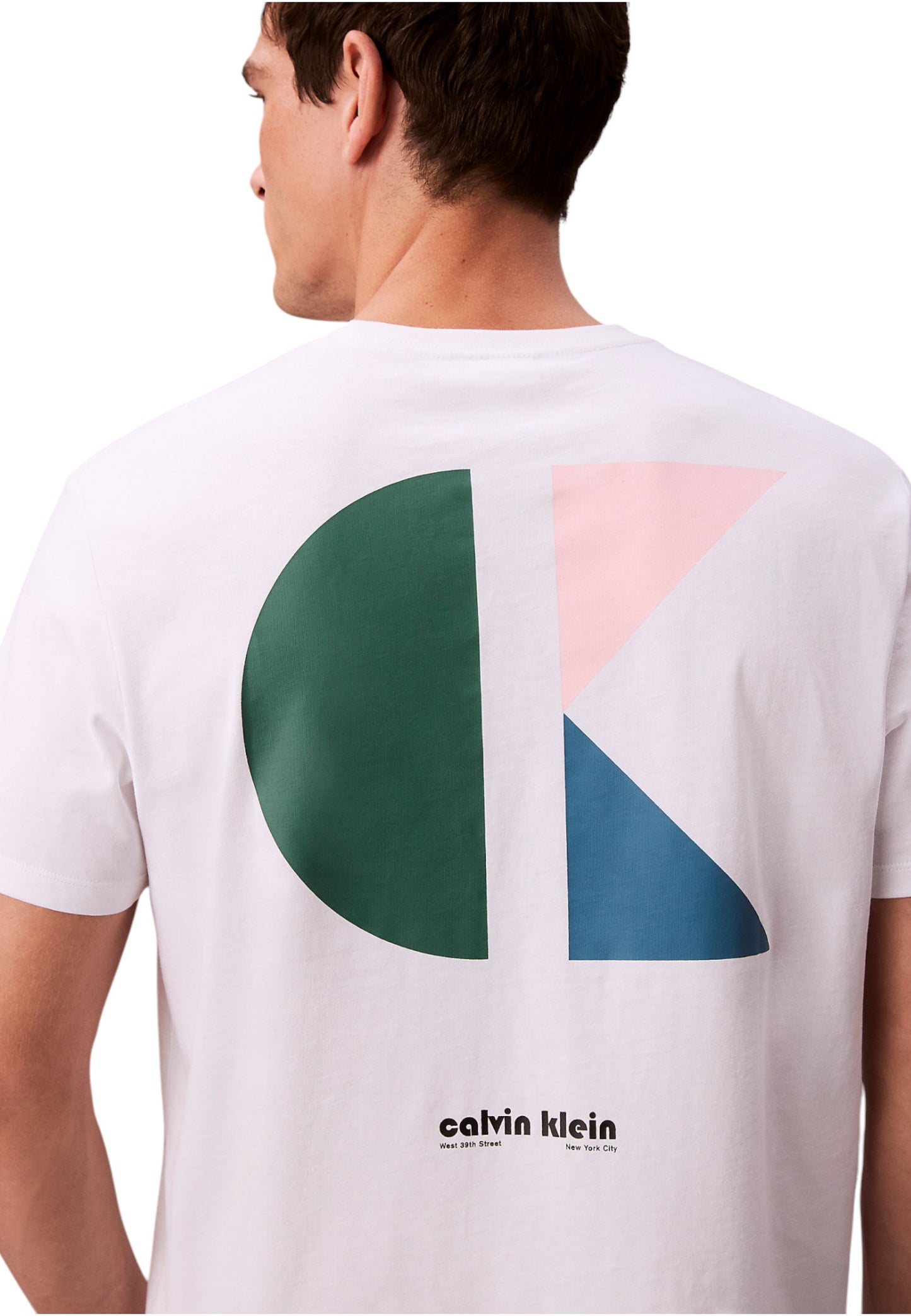 T-Shirt Manica Corta Uomo Calvin klein Jeans  20S Ck Bauhaus Lo LV04RC827G