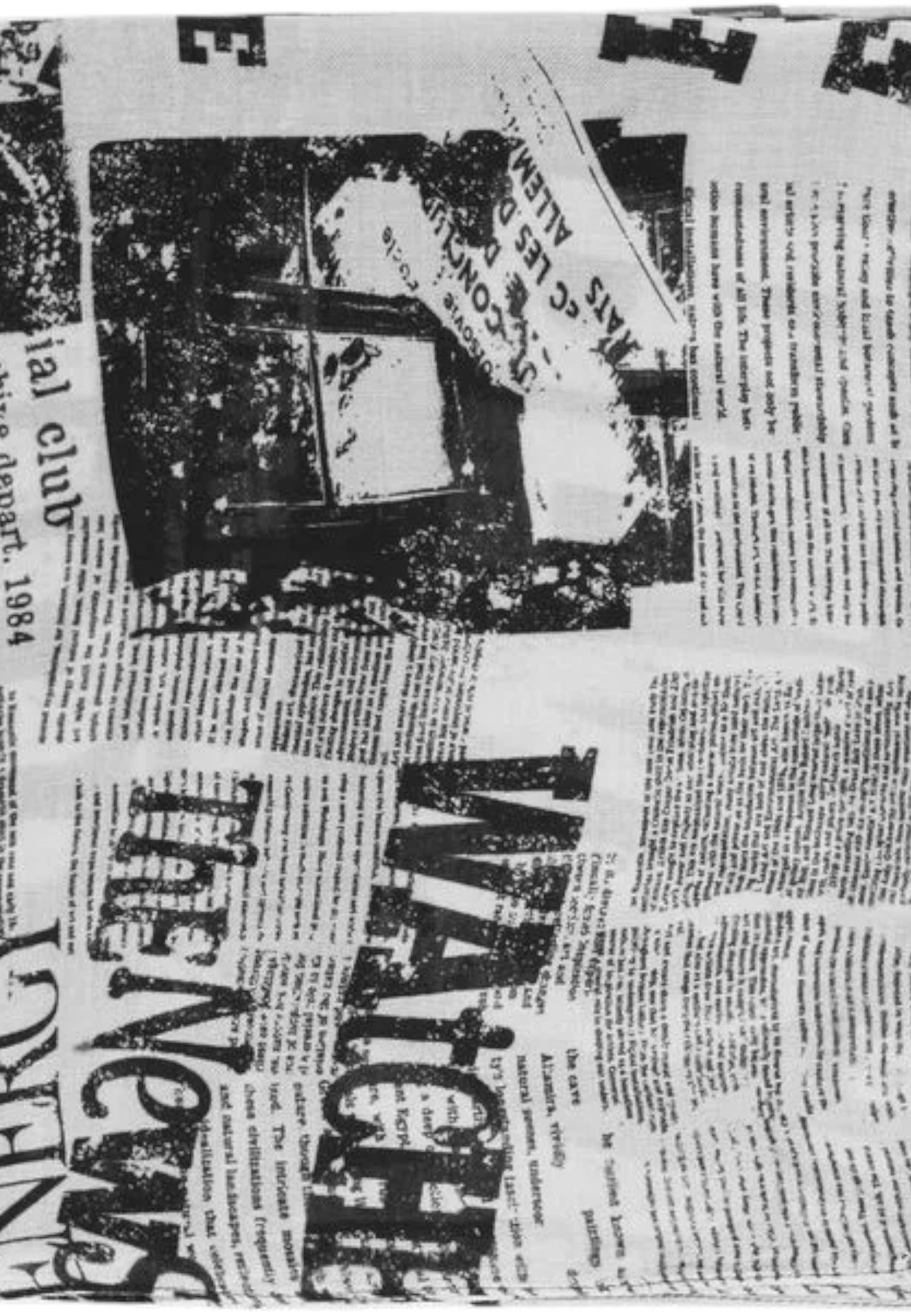 Foulard Donna Desigual Fou Newspaper 25WAWA12