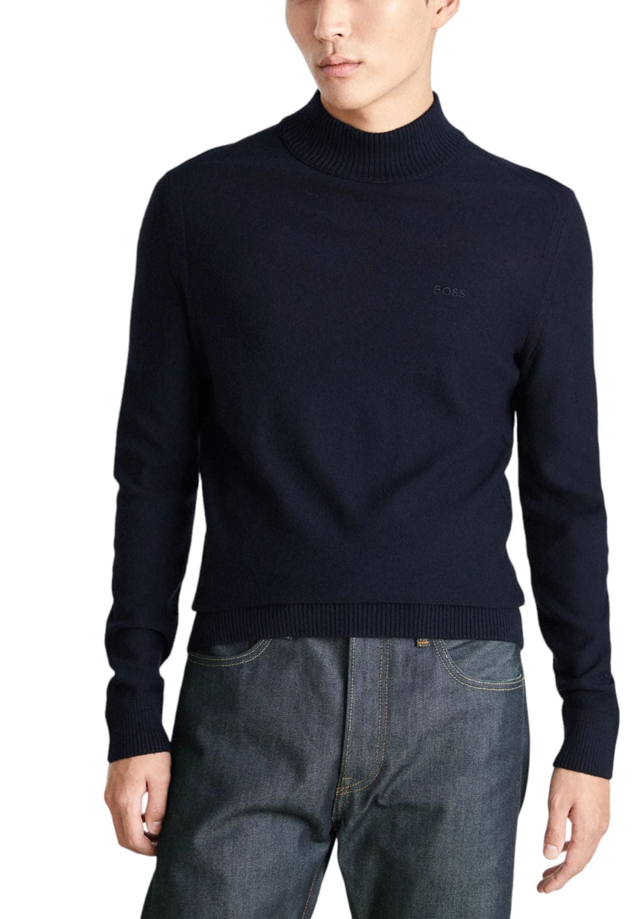 Maglione Collo Alto Uomo Boss Avac_M 50501761
