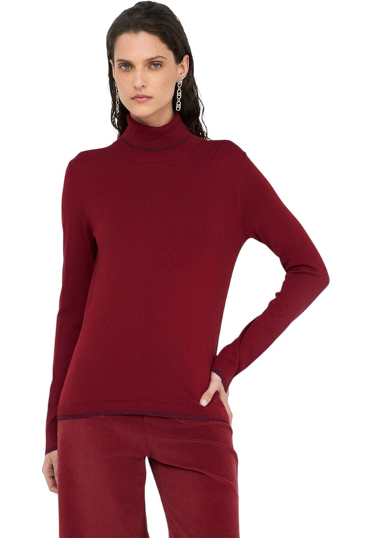 Maglione Collo Alto Donna Liu Jo   MF5229MS49I