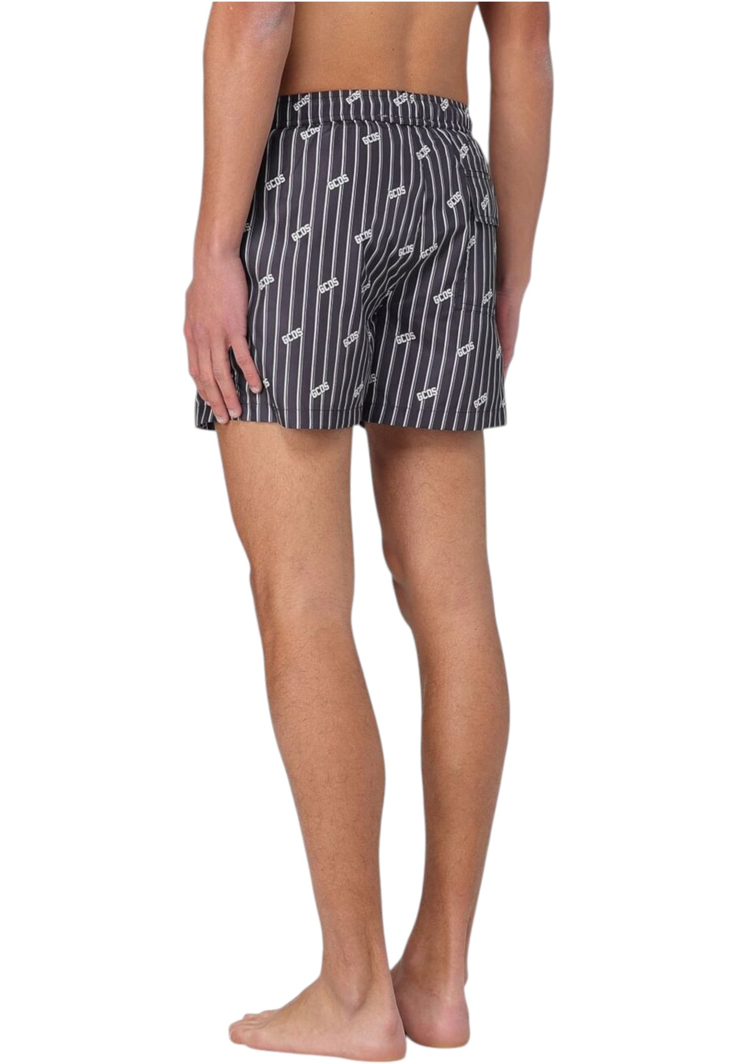 Costume da bagno Short Uomo Gcds Essentials Pinstripe