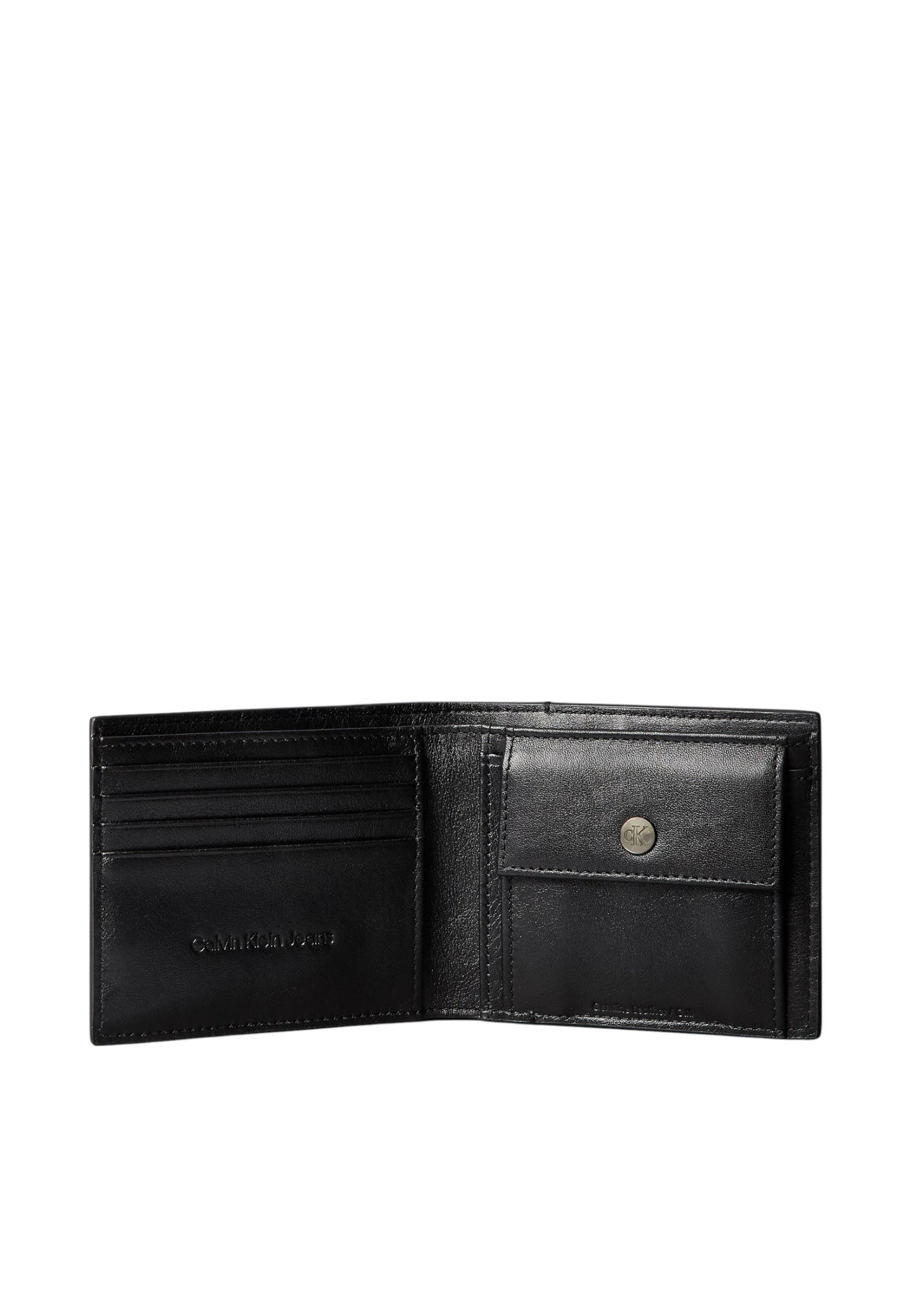 Portafoglio Con Portamonete Uomo Calvin klein Jeans Billfold Bold Ck Ew LV04G1072G