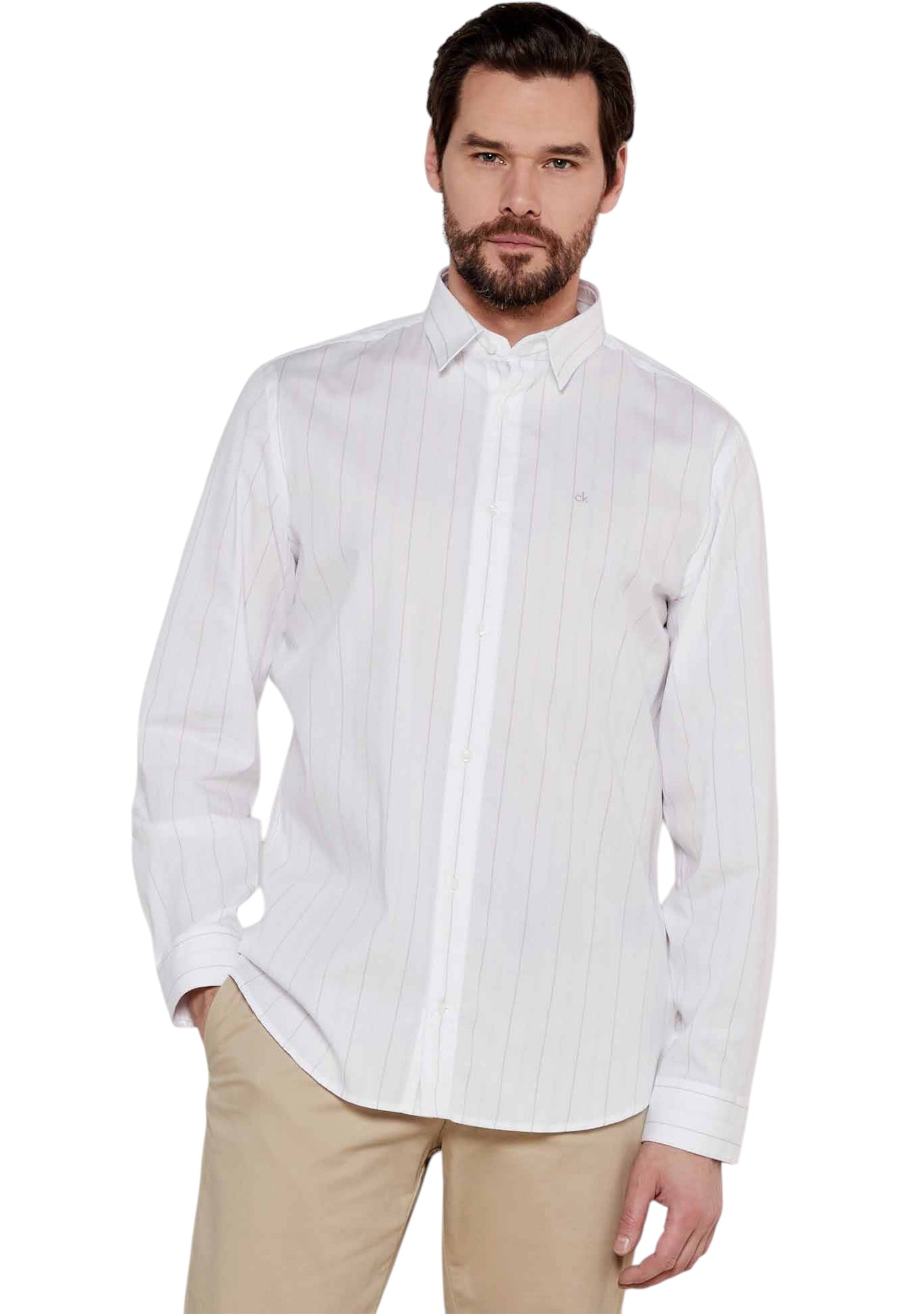 Camicia Manica lunga Uomo Calvin klein