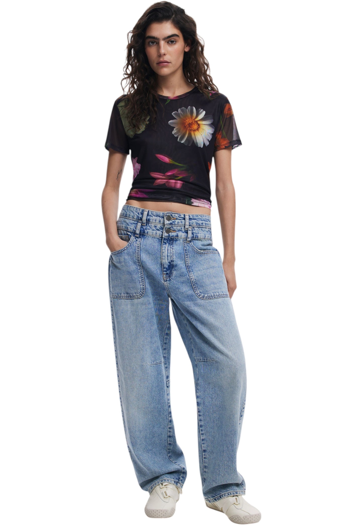 T-Shirt Donna Desigual Ts_Des Moines