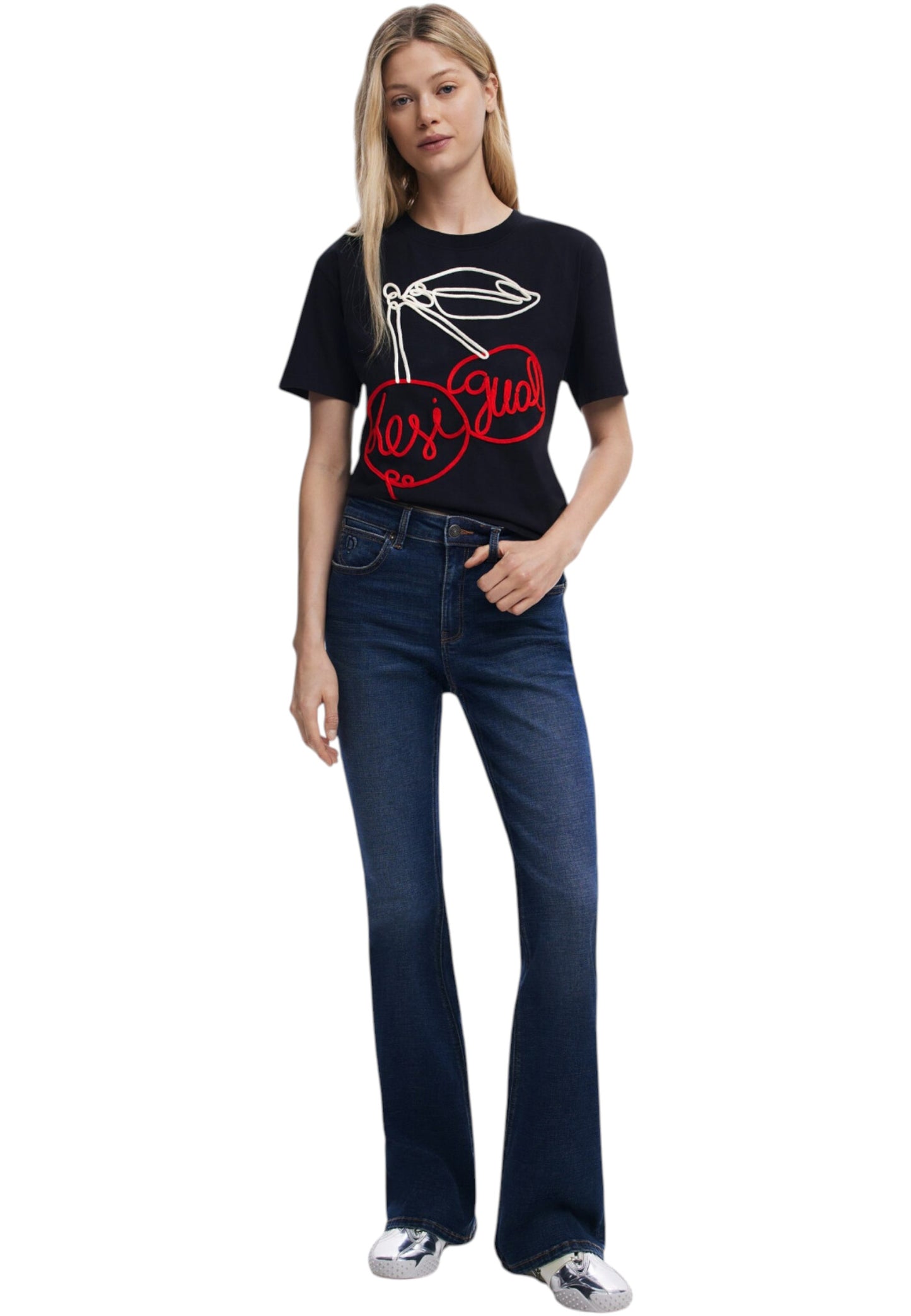 T-Shirt Donna Desigual Ts Berlin 25WWTK51