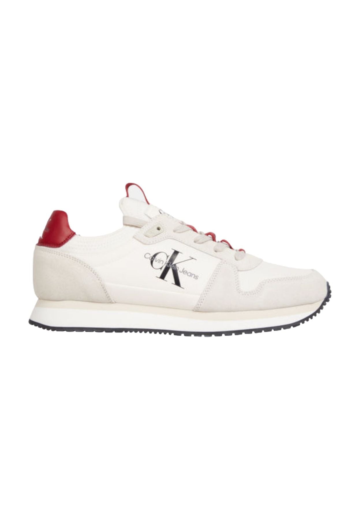 Sneakers Basse Uomo Calvin klein Jeans Runner Sock Laceup Ny-Lth YM0YM00553