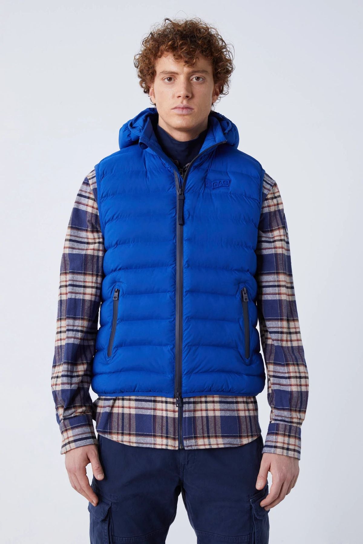 Gilet Con Cappuccio Uomo Gas 240090421861