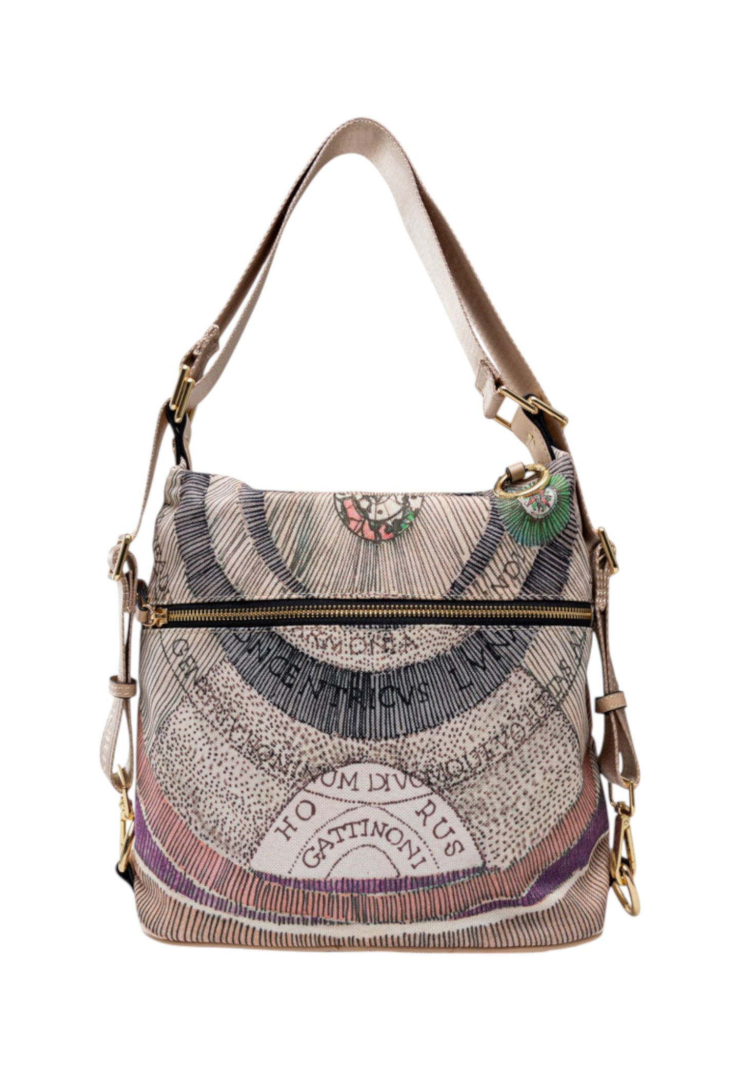 Zaino Donna Gattinoni Convertibile Hobo Maya BEGMX6686WIL