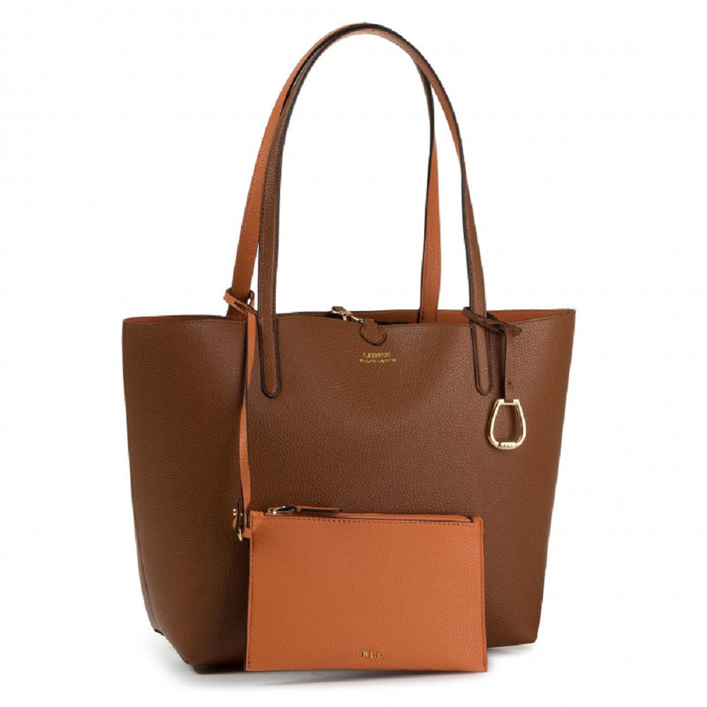 Borsa A Spalla Donna Lauren Ralph Lauren Reversibile Rvrsble Tote Tote Medium 4317953290