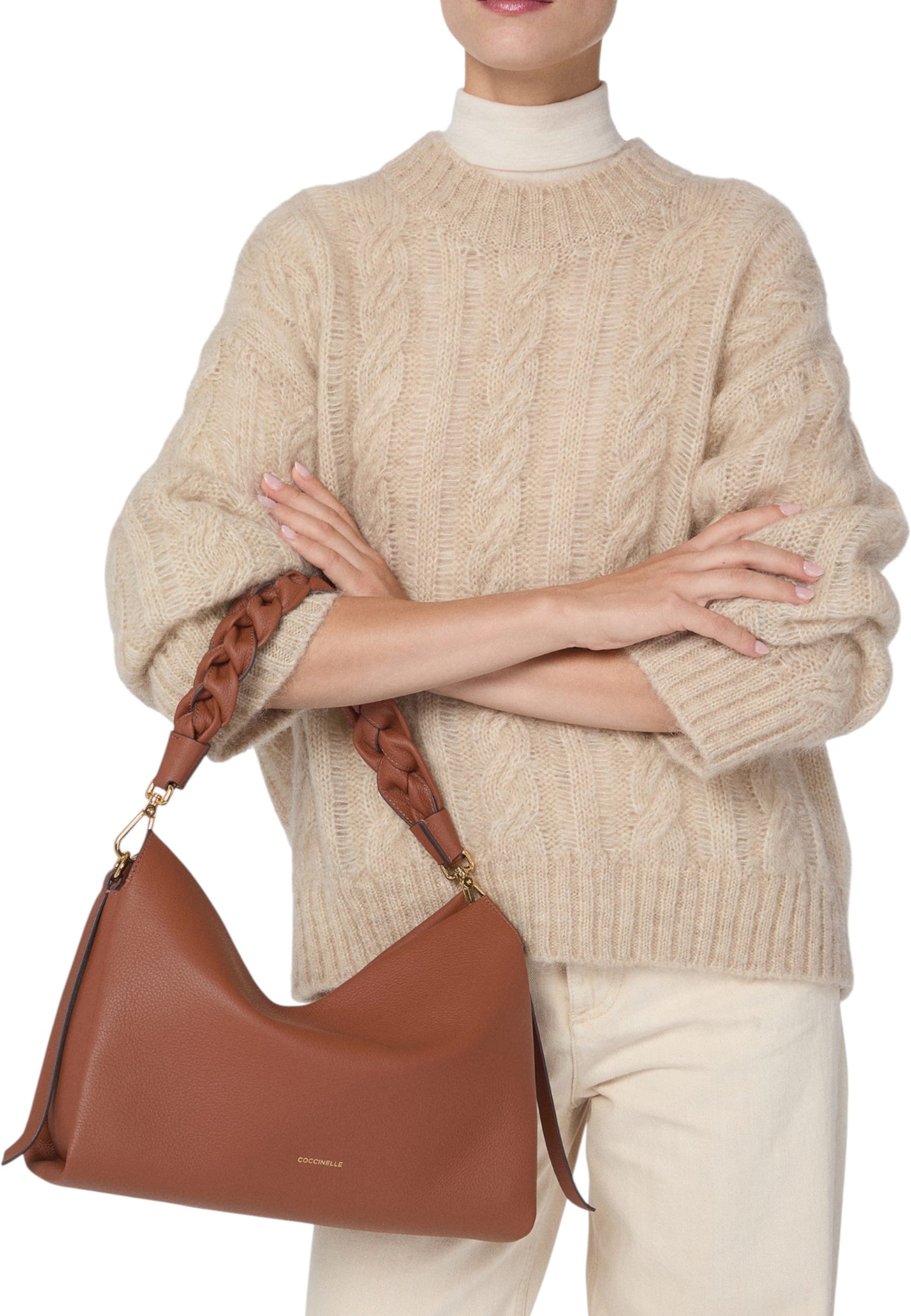 Borsa A Spalla Donna Coccinelle Boheme Grana Double E1M50190201