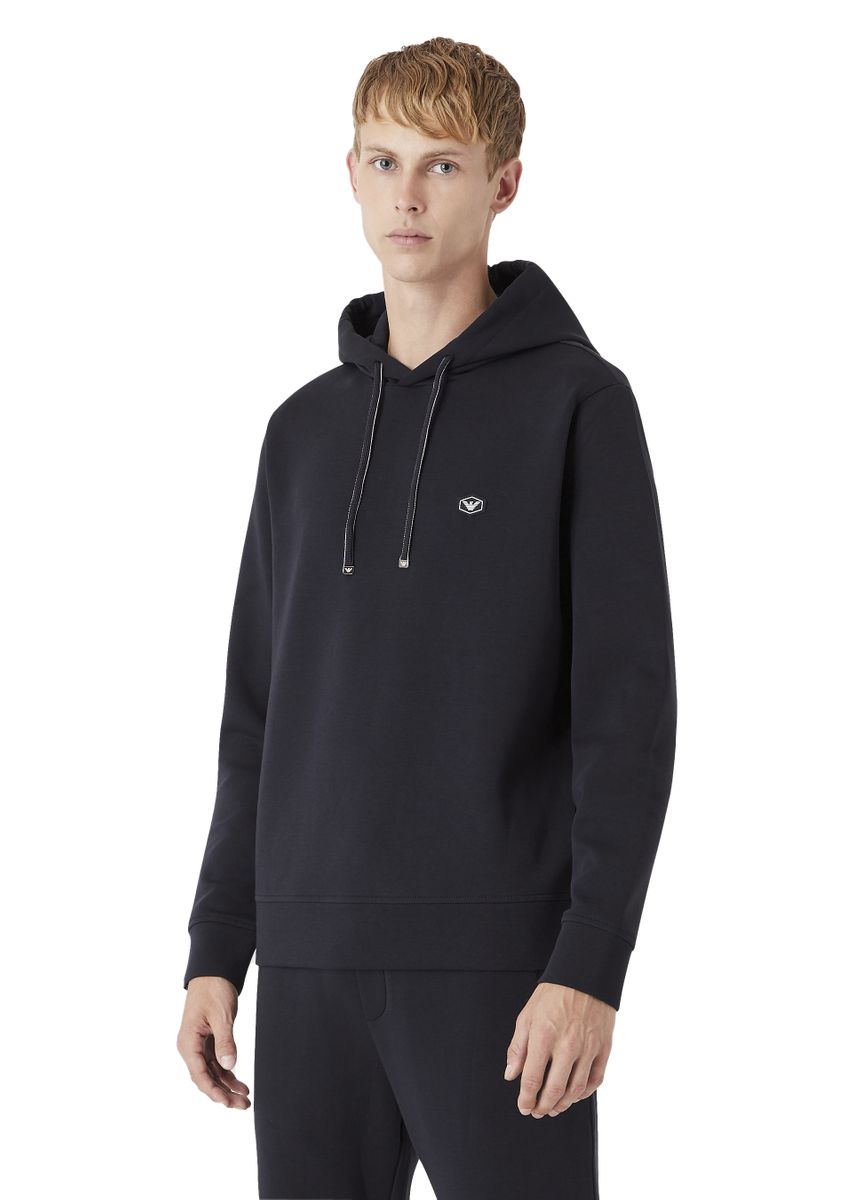 Felpa Con Cappuccio Uomo Emporio Armani 8N1MD01JHSZ