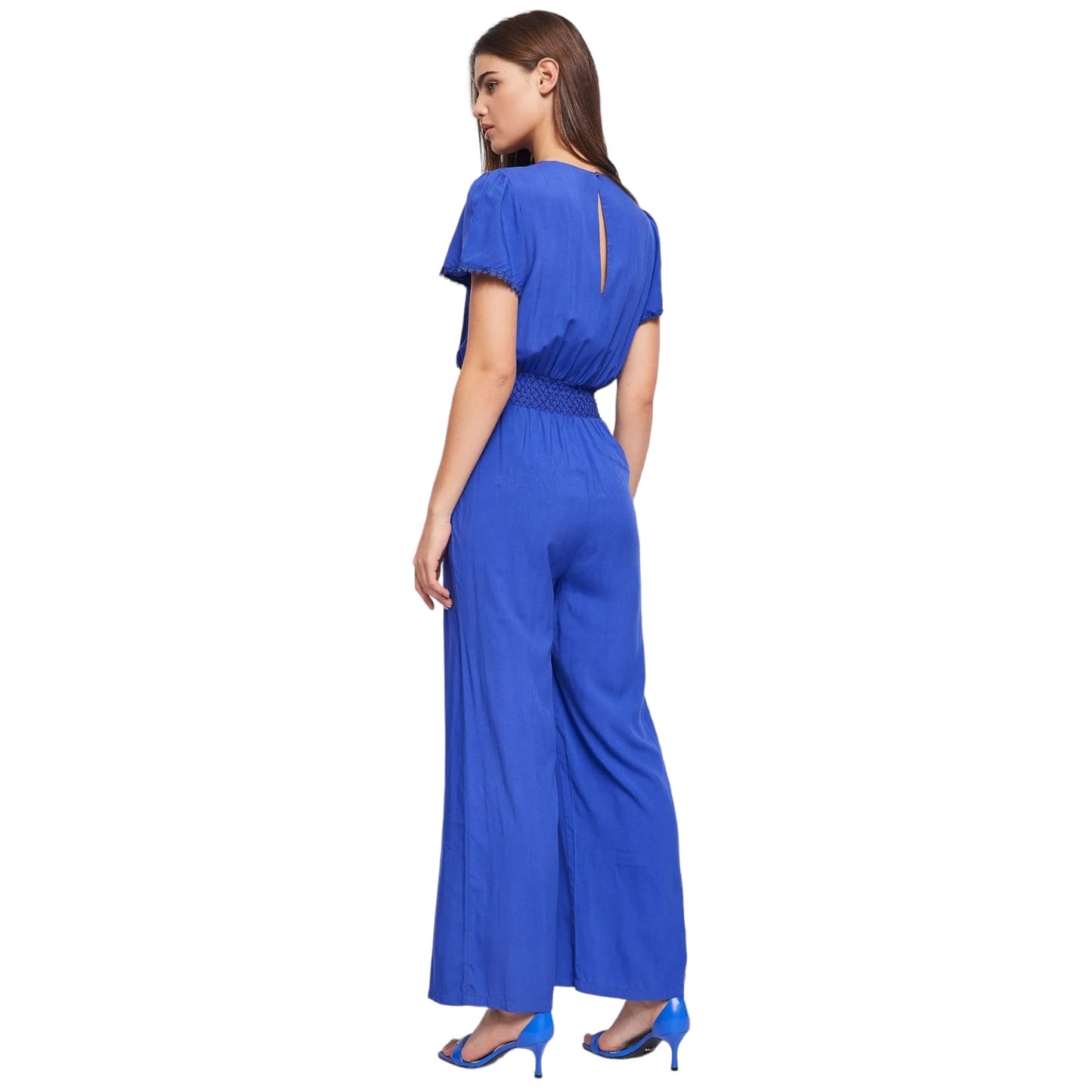 Tuta Jumpsuit Manica Corta Donna Gaudi Lunga 311BD25029