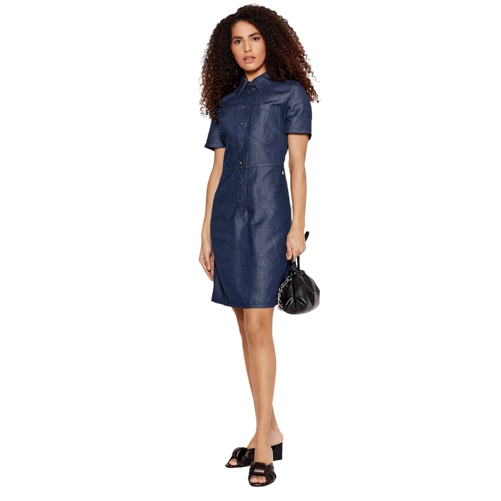 Vestito Corto Donna Trussardi In Denim 56D005981T005807