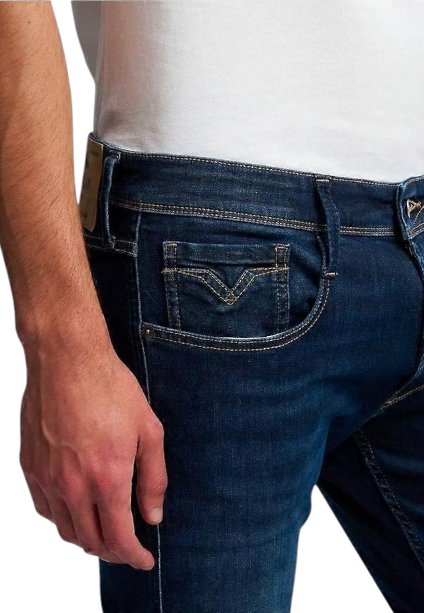 Jeans Slim Fit Uomo Replay  Anbass M914Y .000.41A 900