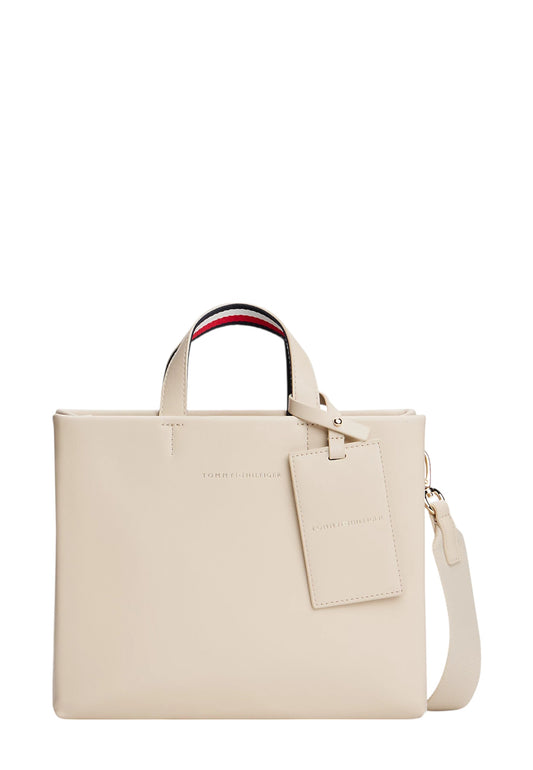 Borsa A Mano Donna Tommy Hilfiger Med Shopper Th Established