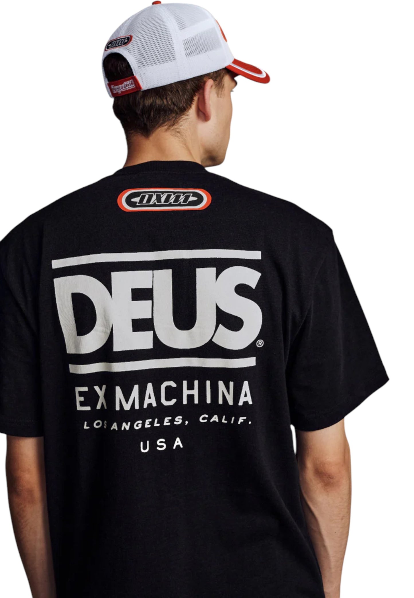 T-Shirt Manica Corta Uomo Deus Ex Machina Holeshot Team DMF251316