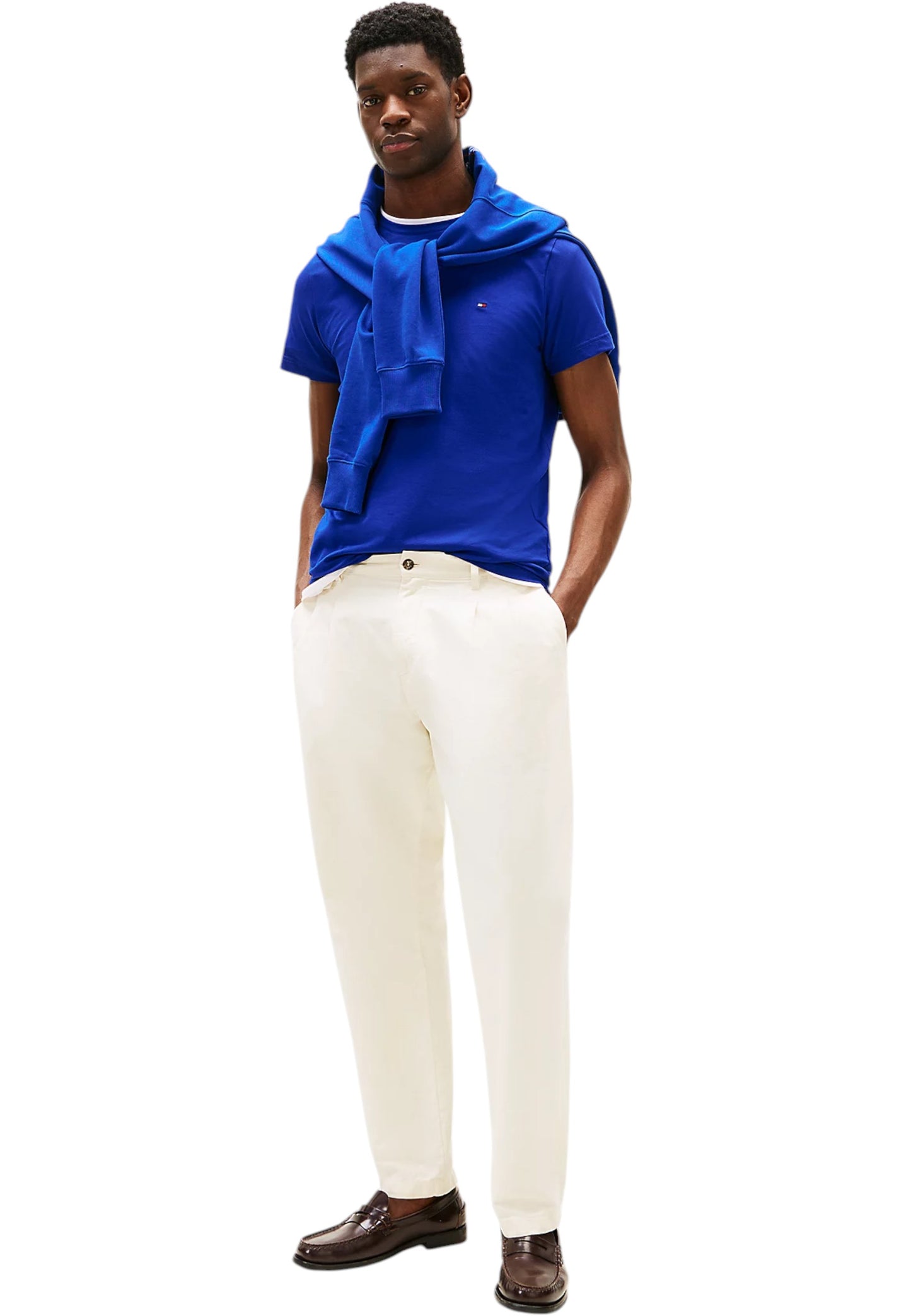 T-Shirt Manica Corta Uomo Tommy Hilfiger  Stretch Slim Fit