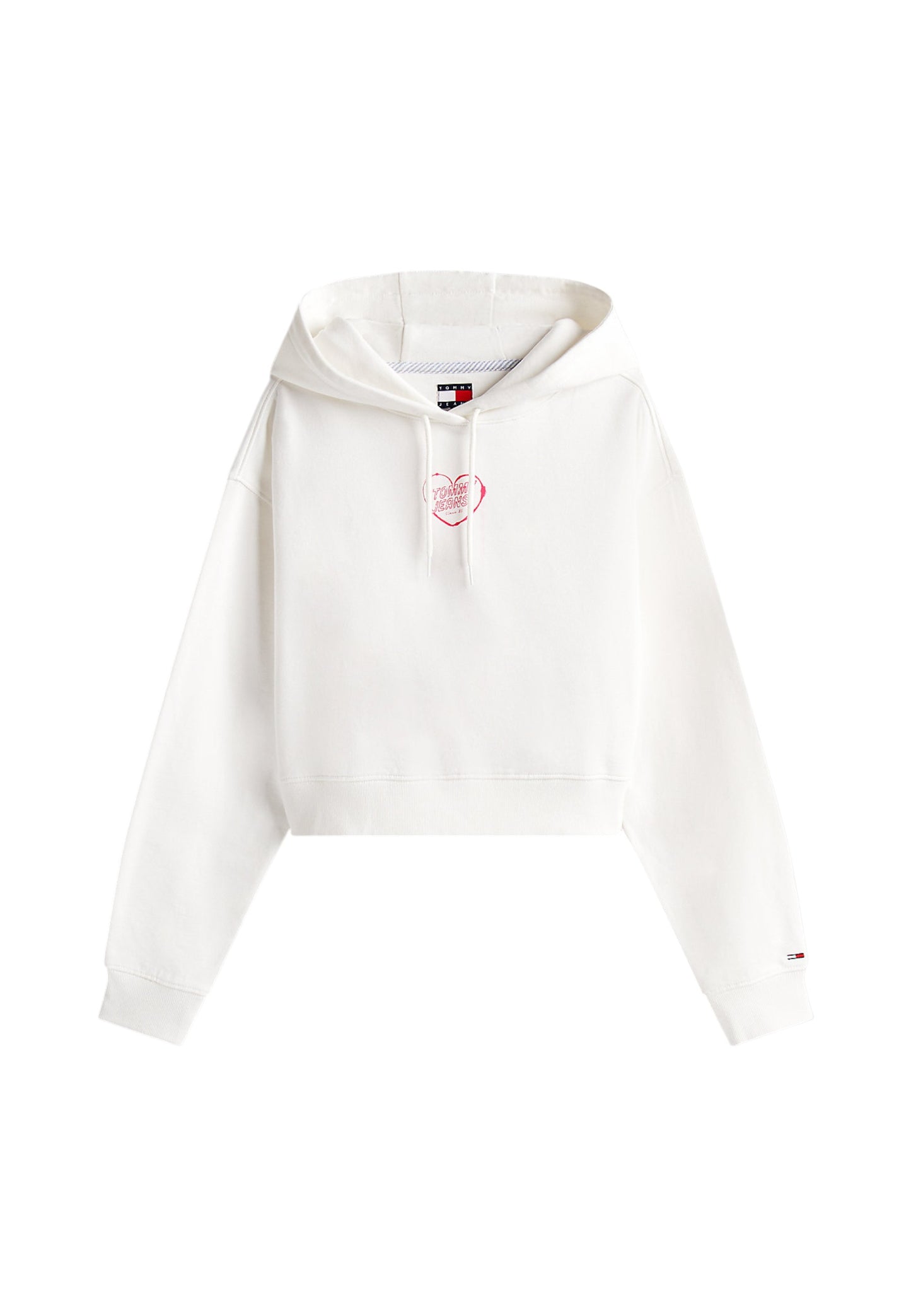 Felpa Con Cappuccio Donna Tommy Jeans Tjw Regular Essential Logo 2 DW0DW20943