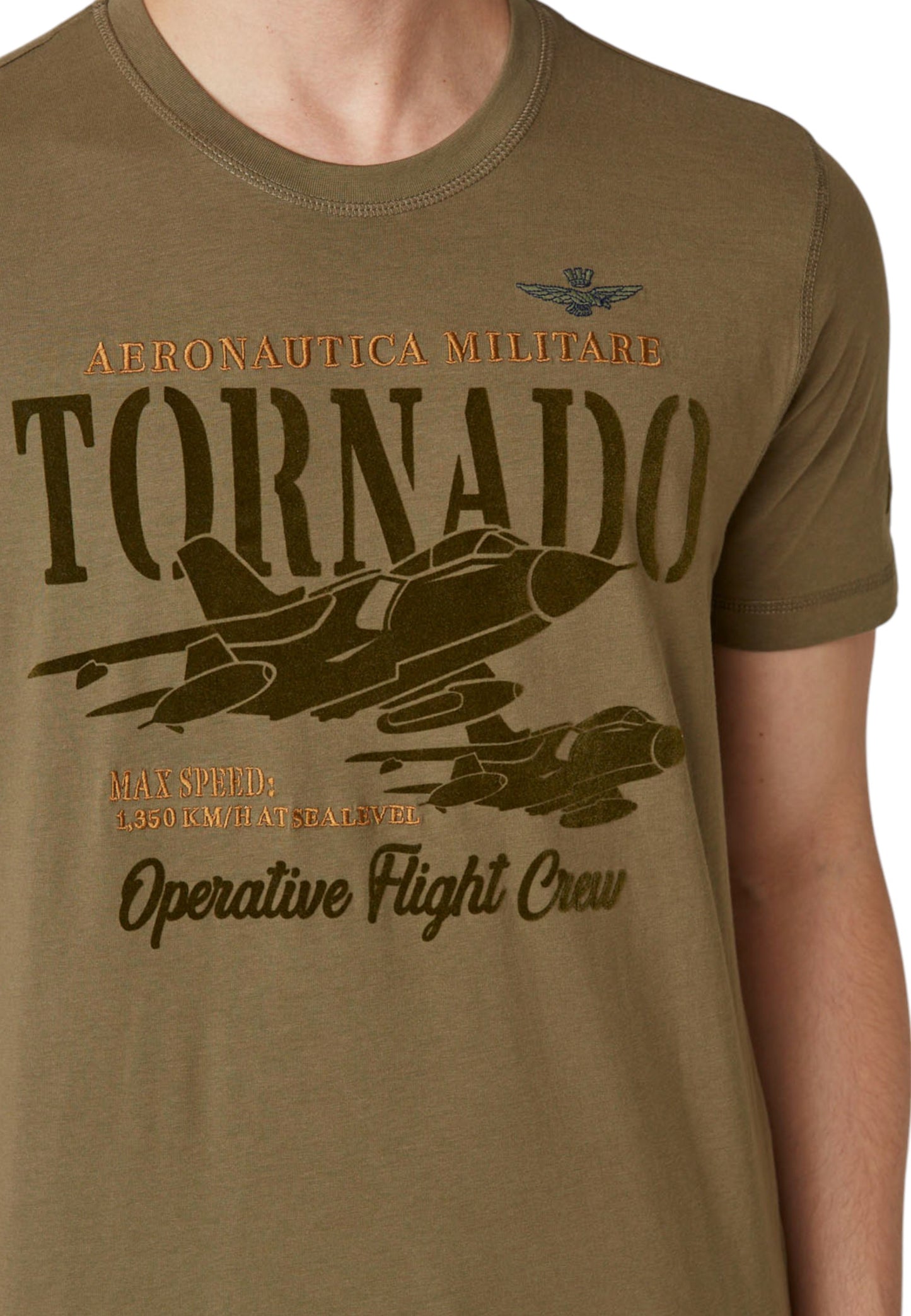 T-Shirt Manica Corta Uomo Aeronautica Militare