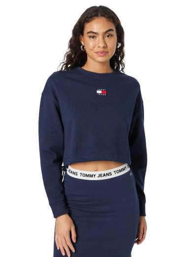Felpa A Girocollo Donna Tommy Jeans DW0DW12722