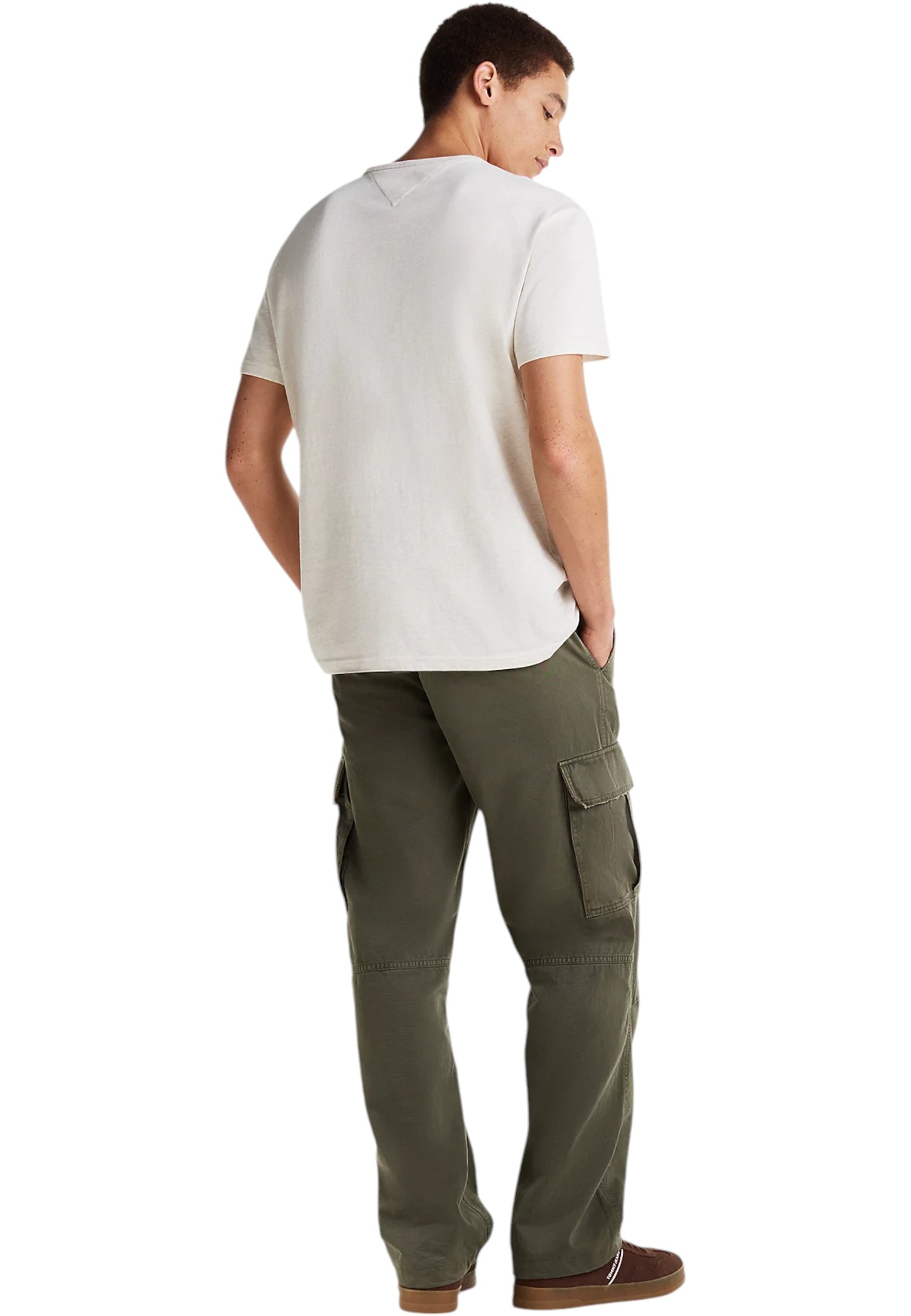 T-Shirt Manica Corta Uomo Tommy Jeans  Tjm Reg Badge Ex