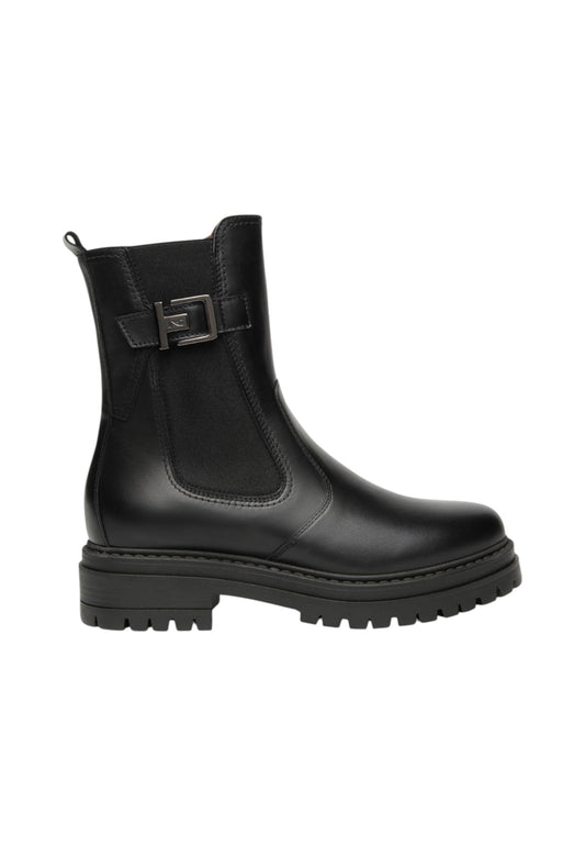 Stivaletti Chelsea Donna Nero Giardini Tacco 4 CM I514830D