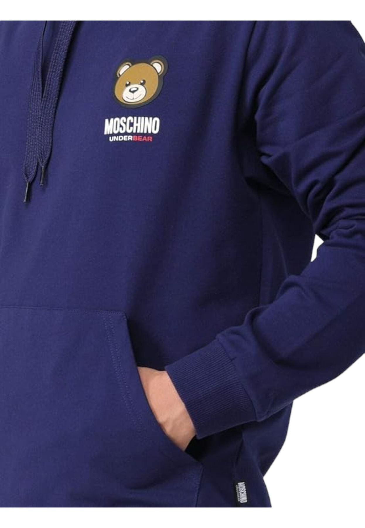 Felpa Con Cappuccio Uomo Moschino   232V1A17904413