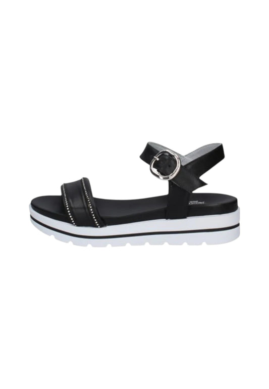 Sandali Con Tacco Donna Nero Giardini