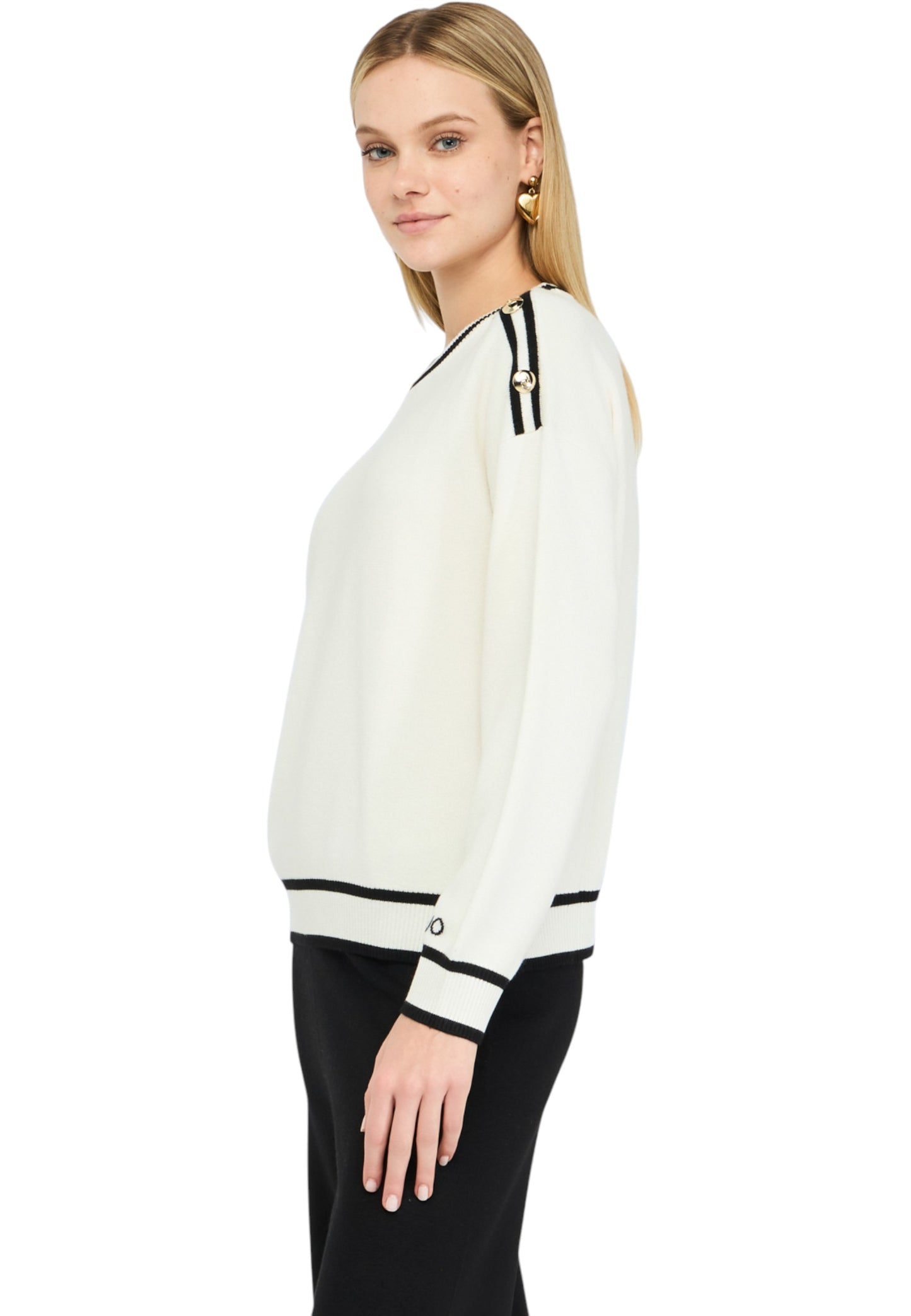 Maglia A Girocollo Donna Liu Jo TF5230MS59L