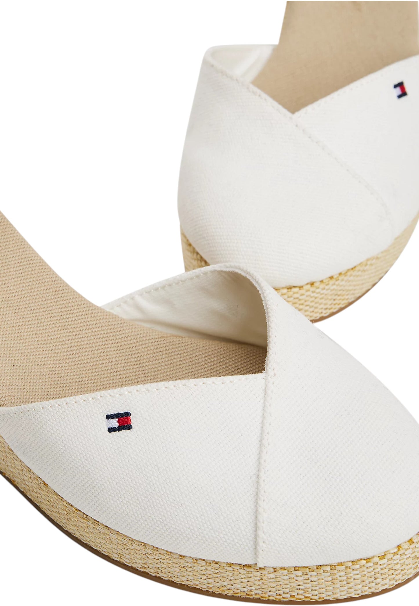 Sandali Con Zeppa Donna Tommy Hilfiger  Flag Closed Toe Mid Wedge