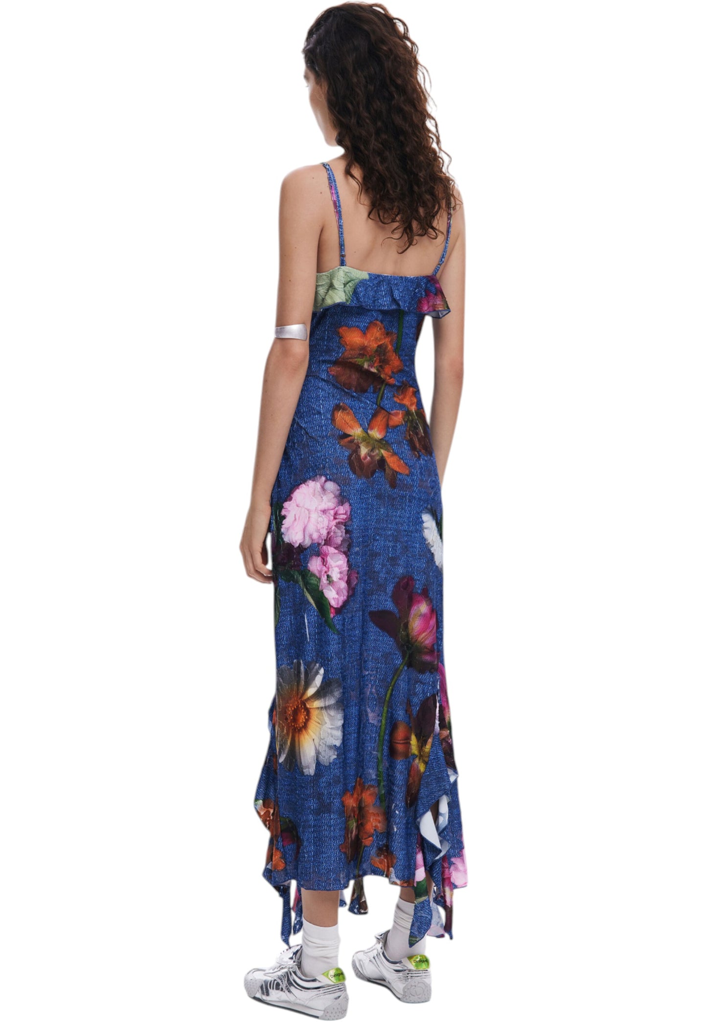 Vestito Midi Donna Desigual A Fiori Apolo