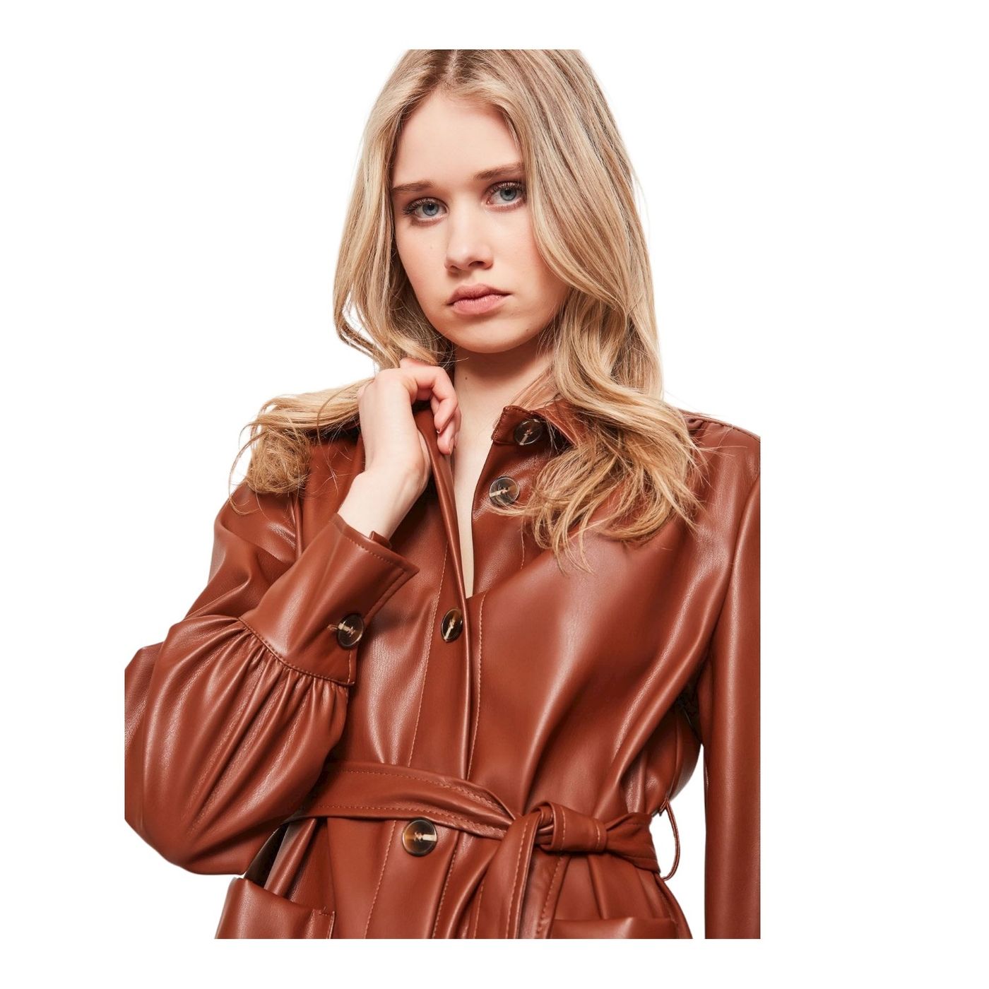 Giacca In Pelle Sintetica Donna Gaudi 221FD48001