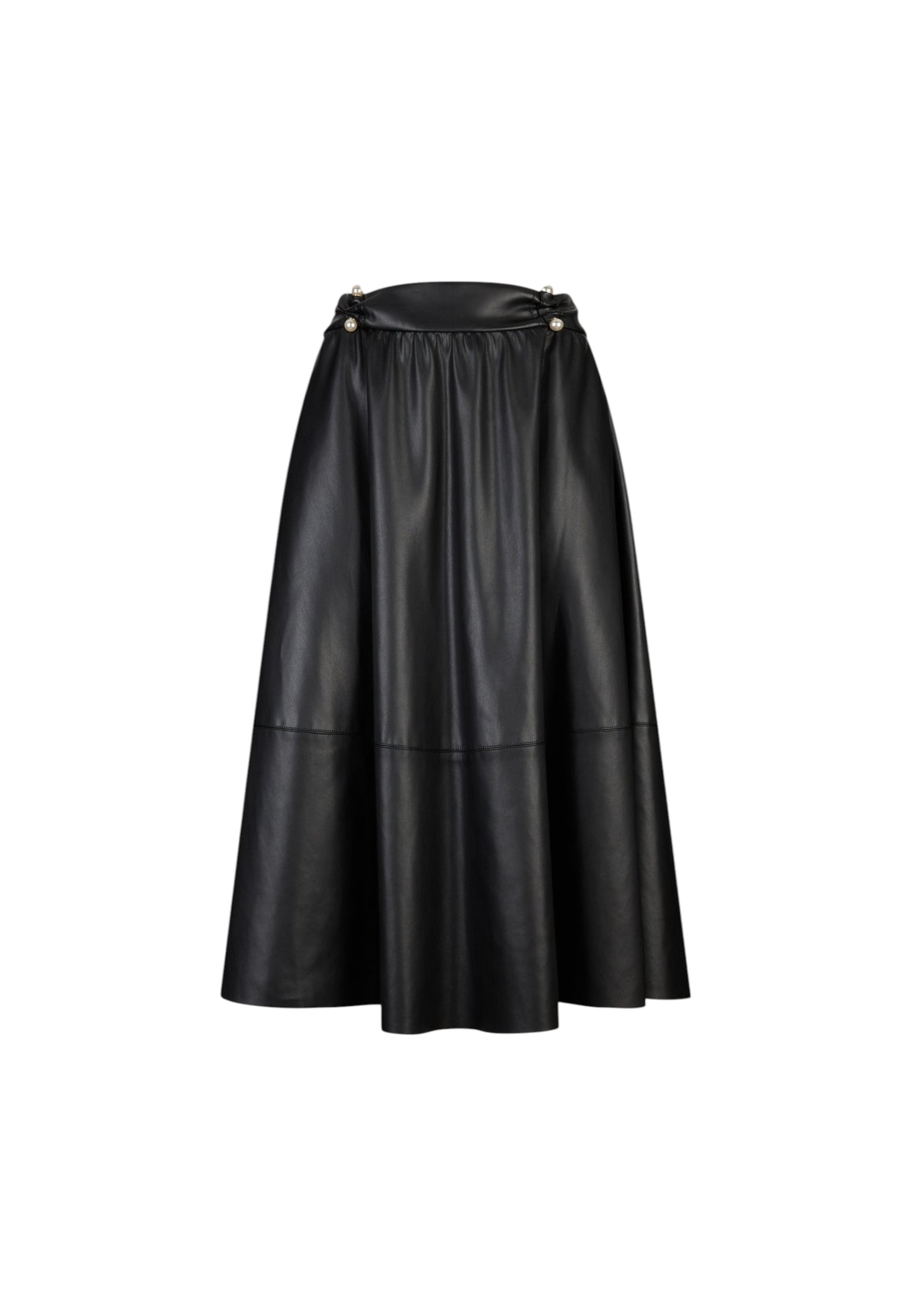 Gonna Midi Donna Liu Jo In Pelle Sintetica CF5015E0624