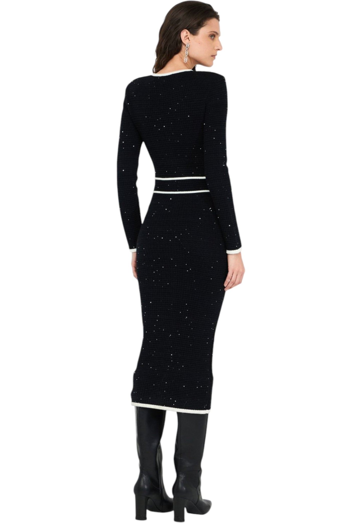 Vestito Midi Donna Liu Jo In Maglia CF5132MS18F