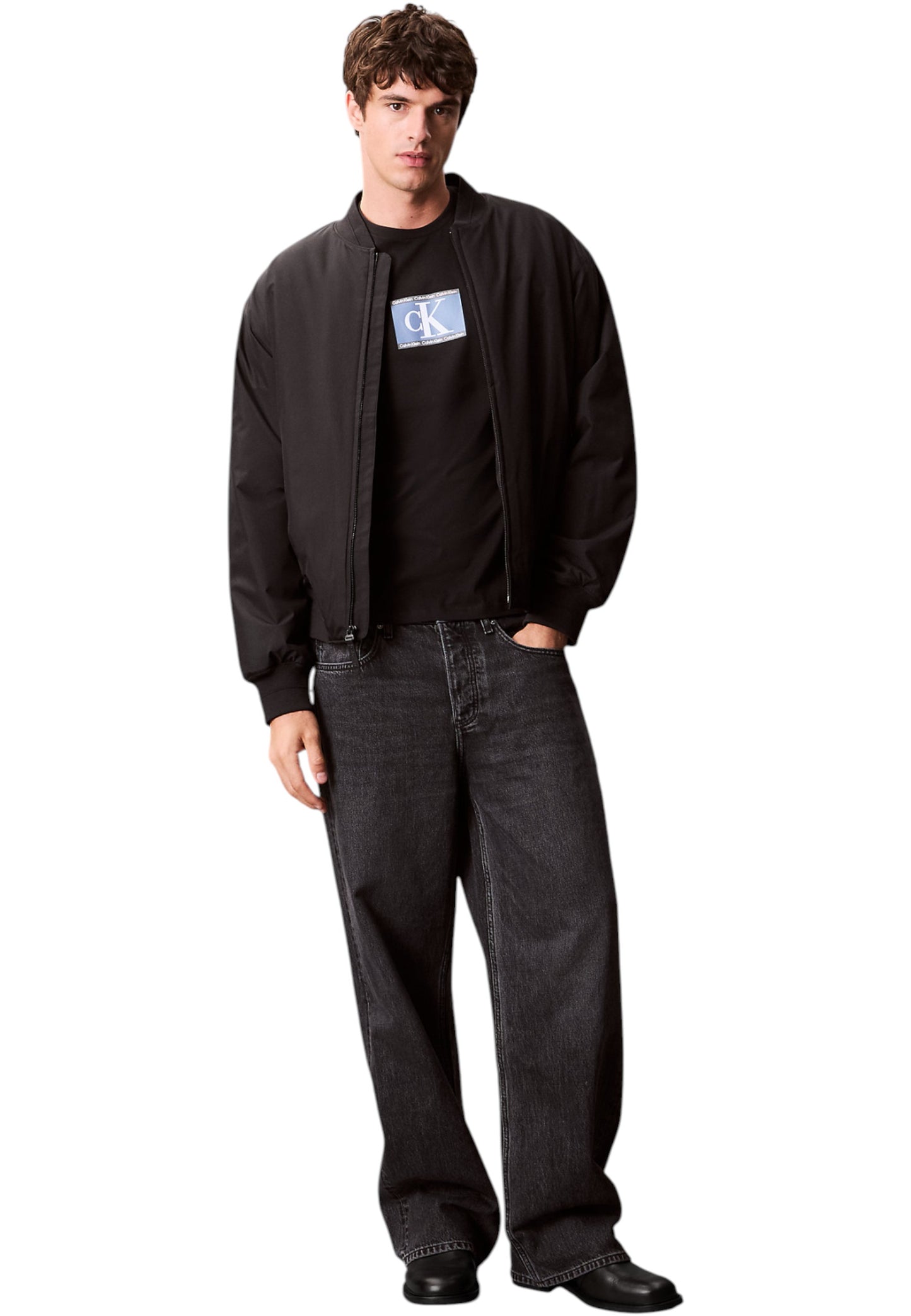 T-Shirt Manica Corta Uomo Calvin klein  30S Eu Sp Ck Box LV04RC854G