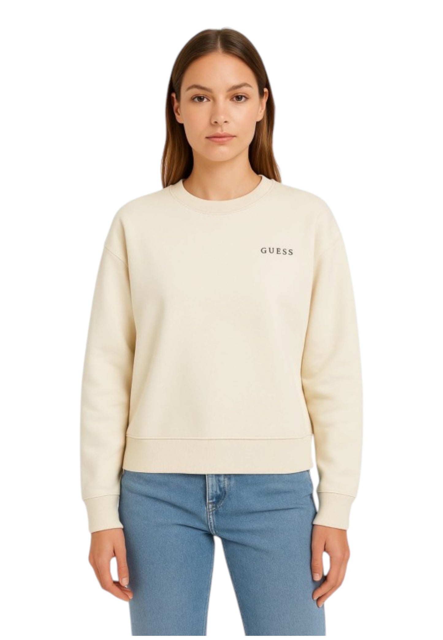 Felpa A Girocollo Donna Guess Aurelia V5BQ05K1971