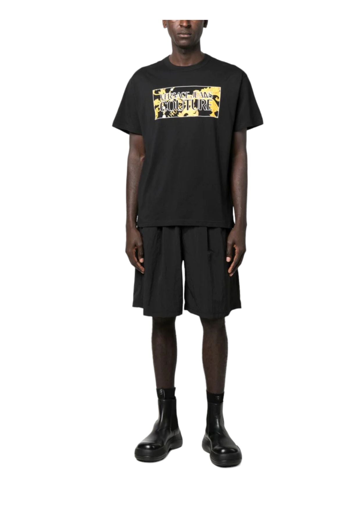 T-Shirt Manica Corta Uomo Versace Jeans Couture 75GAHE01CJ00E