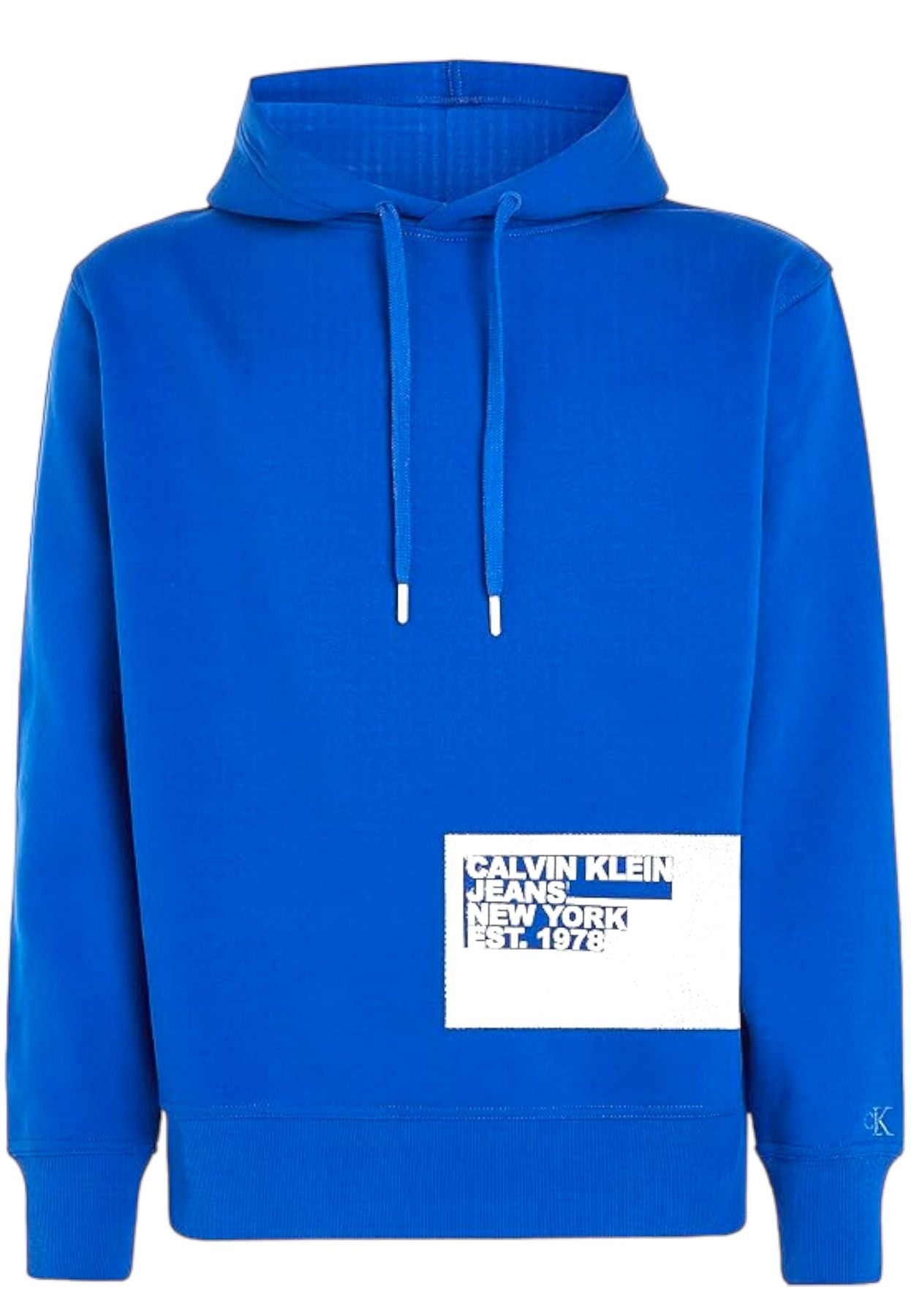 Felpa Con Cappuccio Uomo Calvin klein Jeans Stencil Blocking Logo J30J324102