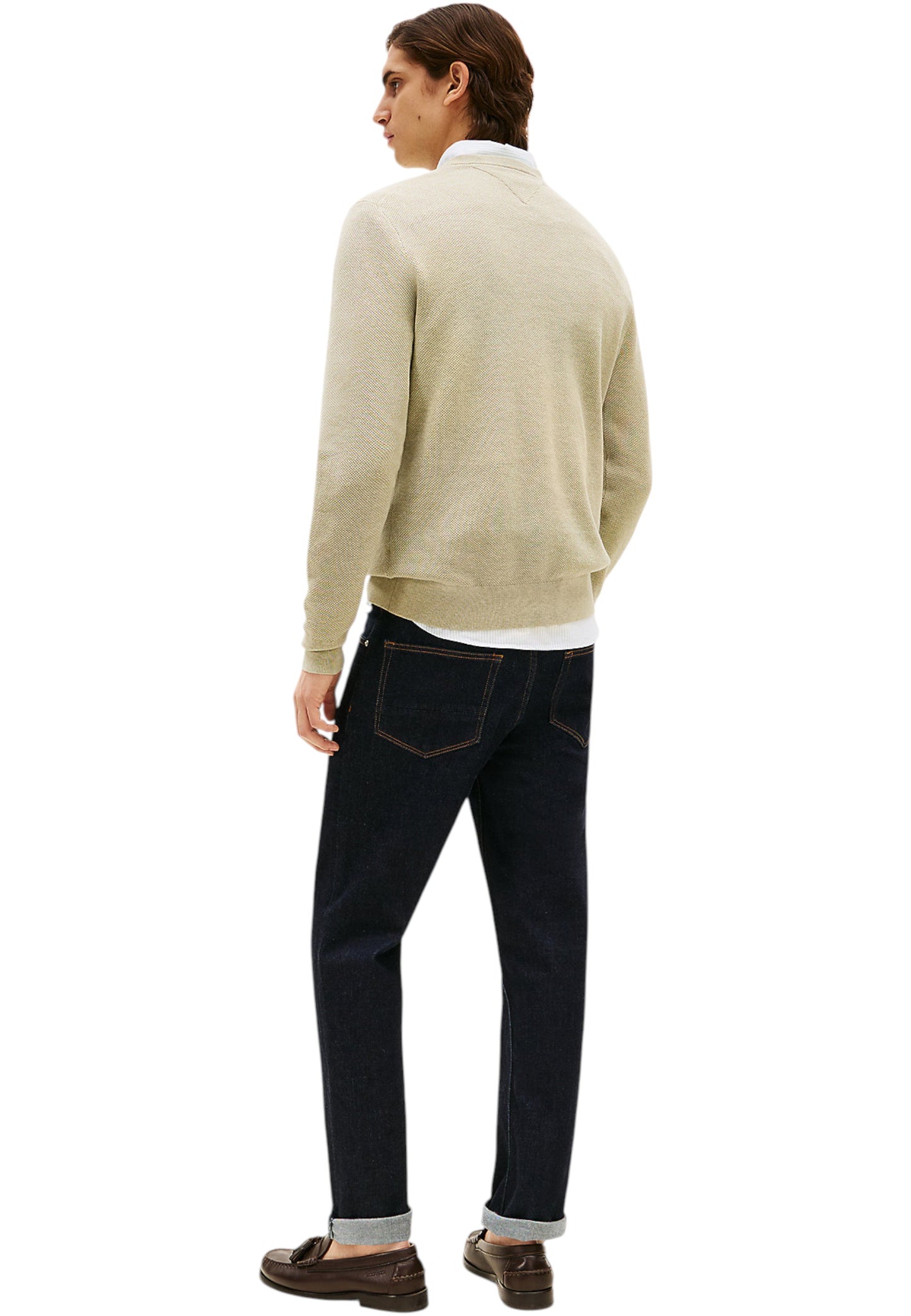 Maglione A Girocollo Uomo Tommy Hilfiger  Essential Structure MW0MW36347