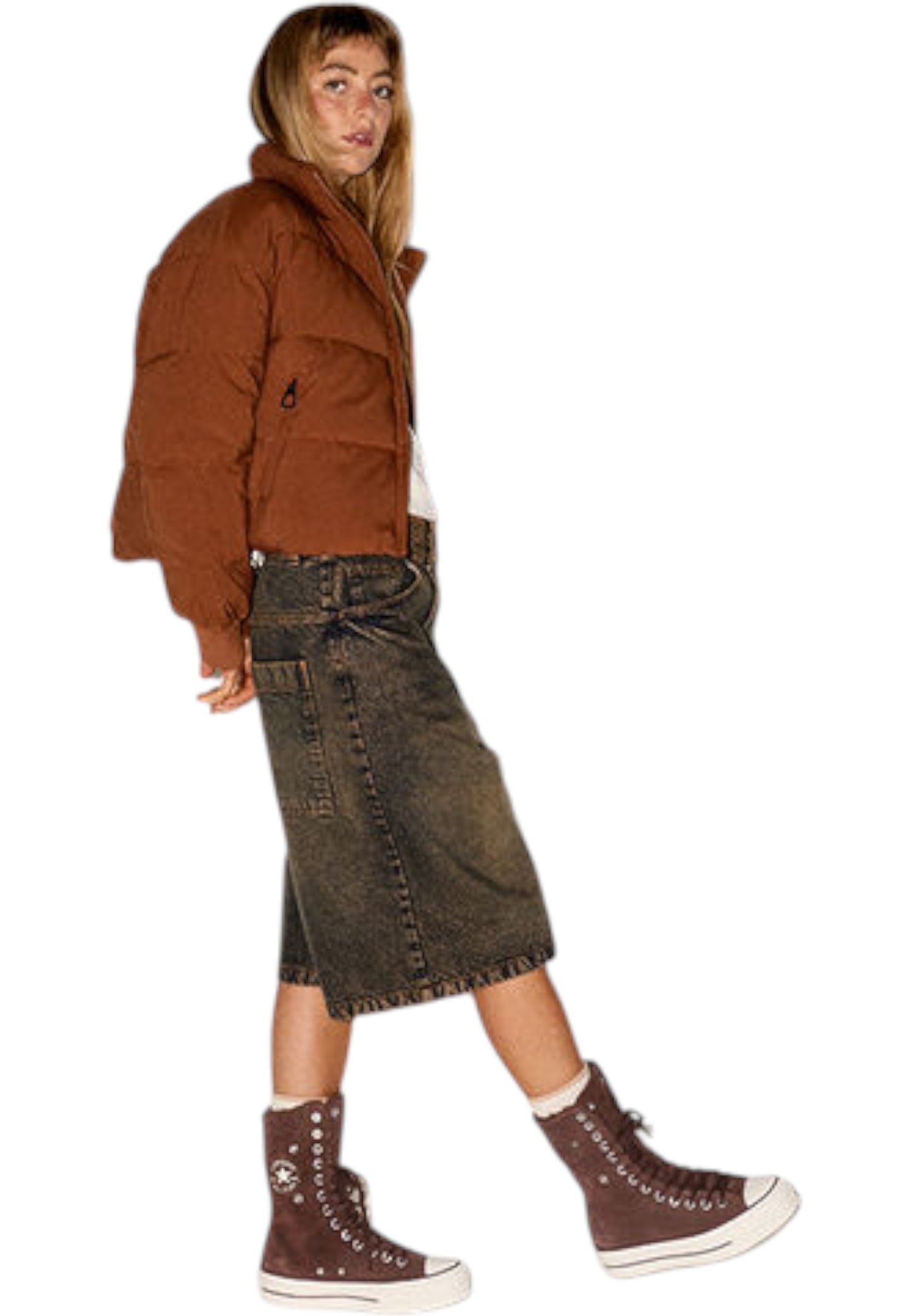 Sneakers Donna Converse Tas Fold Over Lift X-Hi A15230C