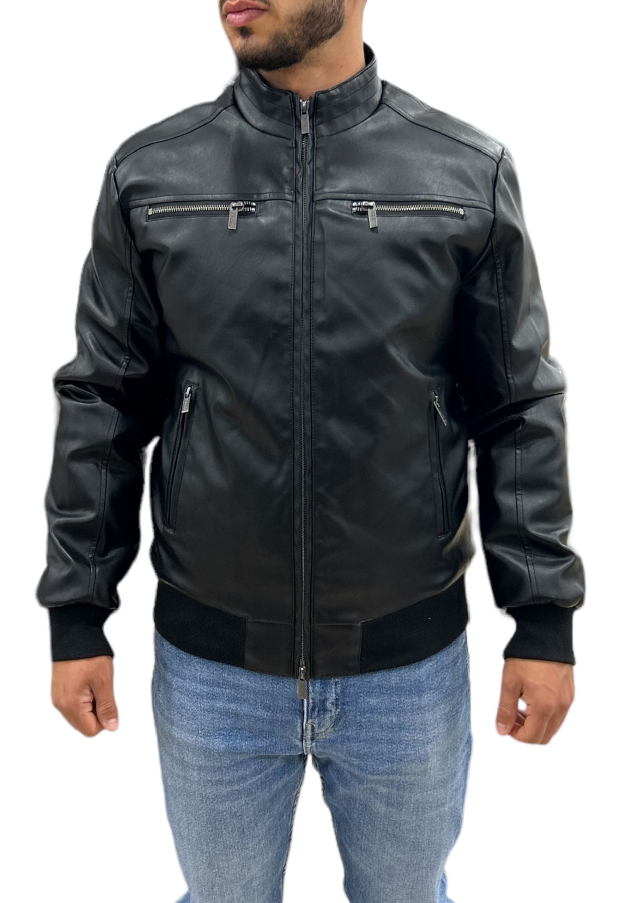 Giacca In Pelle Sintetica Uomo Gaudi 321GU38004